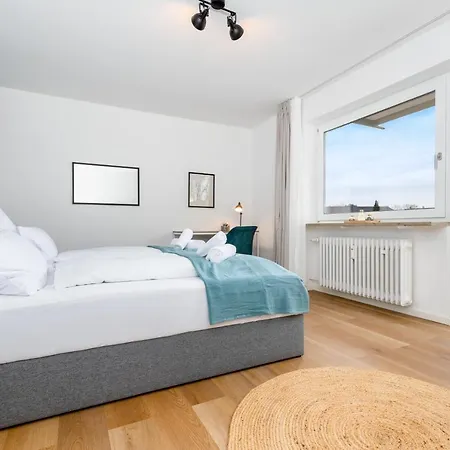 E&K Living - Design Apartment - 2 Bedrooms - Kitchen - Free Parking Augsburg Exterior foto