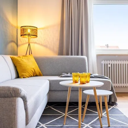 E&K Living - Design Apartment - 2 Bedrooms - Kitchen - Free Parking Augsburg Exterior foto