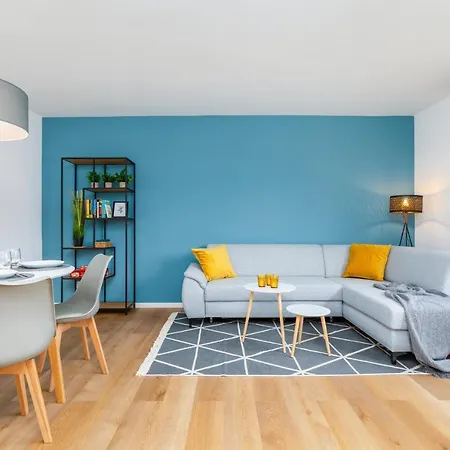 E&K Living - Design Apartment - 2 Bedrooms - Kitchen - Free Parking Augsburg Exterior foto